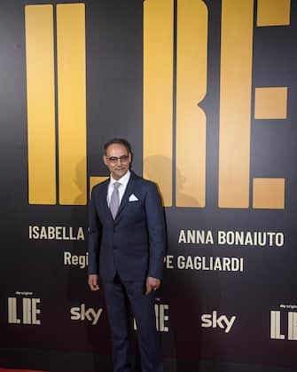 ROME, ITALY - MARCH 16: Ahmed Hafiene attends the premiere of the tv series "Il Re" on March 16, 2022 in Rome, Italy. (Photo by Antonio Masiello/Getty Images)