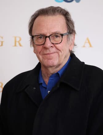 LONDON, ENGLAND - FEBRUARY 17: Tom Wilkinson attends the "Belgravia" photocall at Soho Hotel on February 17, 2020 in London, England.  (Photo by Mike Marsland / WireImage)