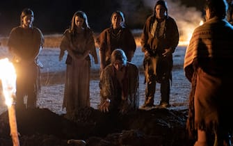Jacob Lofland as Young Eli - The Son _ Season 2, Episode 8 - Photo Credit: Van Redin/AMC