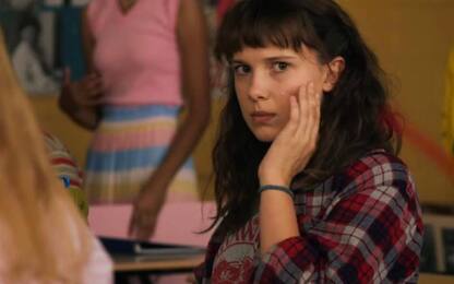Stranger Things, i video di Millie Bobby Brown dietro le quinte