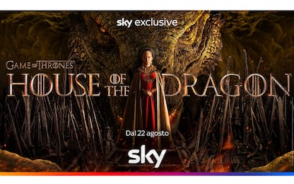 House of the Dragon, ecco il key art della serie in onda dal 22 agosto