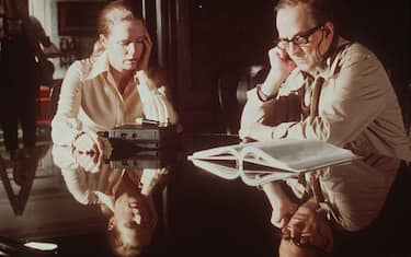 Ingmar Bergman e Liv Ullmann _ getty