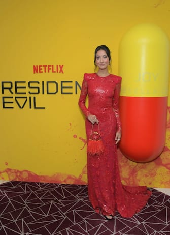 WEST HOLLYWOOD, CALIFORNIA - JULY 11: Adeline Rudolph attends Resident Evil S1 Special Screening at The London West Hollywood at Beverly Hills on July 11, 2022 in West Hollywood, California. (Photo by Charley Gallay/Getty Images for Netflix)