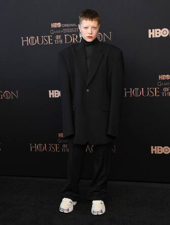 LOS ANGELES, CALIFORNIA - JULY 27: Emma D'Arcy attends HBO Original Drama Series "House Of The Dragon" World Premiere at Academy Museum of Motion Pictures on July 27, 2022 in Los Angeles, California. (Photo by Jon Kopaloff/WireImage)