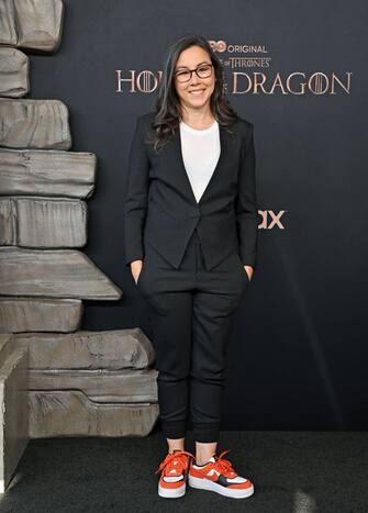 LOS ANGELES, CALIFORNIA - JULY 27: Sarah Hess attends HBO Original Drama Series "House Of The Dragon" World Premiere at Academy Museum of Motion Pictures on July 27, 2022 in Los Angeles, California. (Photo by Axelle/Bauer-Griffin/Getty Images)