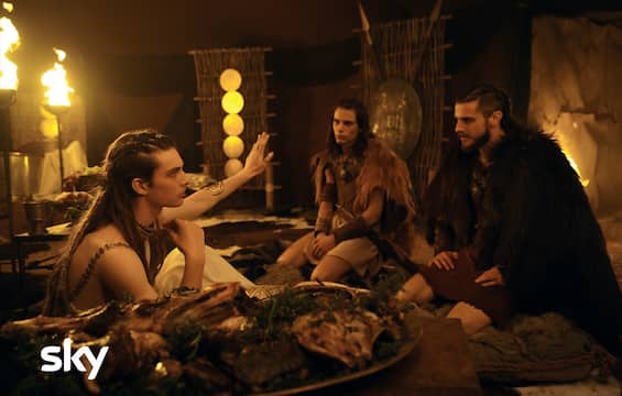 Romulus II, the previews of the first two episodes aired tonight on Sky Atlantic