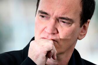 TOPSHOT - US film director Quentin Tarantino poses during a photocall for the film "Once Upon a Time... in Hollywood" at the 72nd edition of the Cannes Film Festival in Cannes, southern France, on May 22, 2019. (Photo by CHRISTOPHE SIMON / AFP) (Photo by CHRISTOPHE SIMON/AFP via Getty Images)