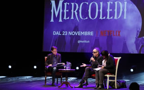 Wednesday, Tim Burton at Lucca Comics & Games: "We all have a weird