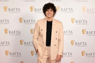 CARDIFF, WALES - OCTOBER 09: Aneurin Barnard attends the BAFTA Cymru Awards 2022 at St David's Hall on October 9, 2022 in Cardiff, Wales. (Photo by Matthew Horwood/Getty Images)