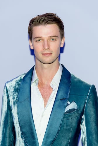 NEW YORK, NY - FEBRUARY 06:  Patrick Schwarzenegger attends Men's Runway Show at Park Avenue Armory on February 6, 2018 in New York City.  (Photo by Roy Rochlin/Getty Images)