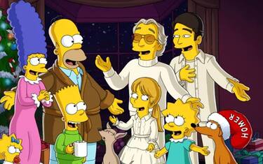 La famiglia Bocelli pronta ad apparire nei Simpson sotto Natale