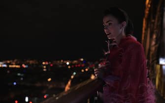 Emily in Paris.  Lily Collins as Emily in episode 301 of Emily in Paris.  Cr.  Courtesy of Netflix © 2022