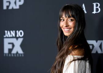LOS ANGELES, CA - JANUARY 09:  Actress Oona Chaplin attends the premiere of FX's "Taboo" at DGA Theater on January 9, 2017 in Los Angeles, California.  (Photo by Matt Winkelmeyer/Getty Images)