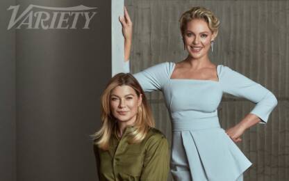 Grey's Anatomy, la reunion di Ellen Pompeo e Katherine Heigl