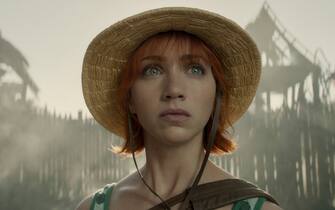 One Piece. Emily Rudd as Nami in season 1 of One Piece. Cr. Courtesy of Netflix © 2023