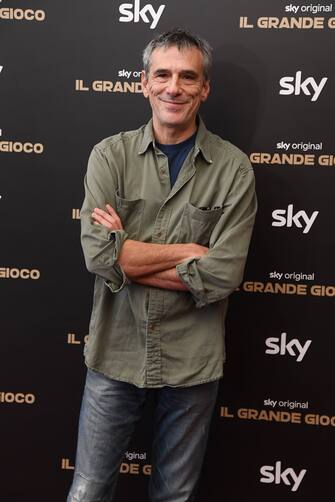 Rome: Eliseo Theatre.  Photocall Sky series "The big game".  In the photo: Stefano Dionisi