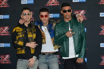 Milan, Photocall "X Factor Live" Sky.  In the photo: Dark polo Gang