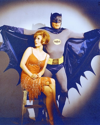 BATMAN - "Hi, Diddle Riddle/Smack in the Middle" - Airdate January 12, 1966. (Photo by ABC Photo Archives/Disney General Entertainment Content via Getty Images) JILL ST JOHN;ADAM WEST