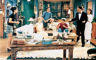 Una scena della serie "Friends"