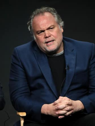 BEVERLY HILLS, CALIFORNIA - JULY 27: Vincent D'Onofrio of 'Godfather of Harlem' speaks on stage during the EPIX segment at the 2019 Summer TCA Press Tour - Day 5 at The Beverly Hilton Hotel on July 27, 2019 in Beverly Hills, California. (Photo by David Livingston/Getty Images)