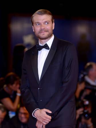 Actor Pilou Asbaek attends the premiere of the movie "Woodshock" presented in the "Cinema nel Giardino" selection at the 74th Venice Film Festival on September 4, 2017 at Venice Lido.  / AFP PHOTO / Filippo MONTEFORTE        (Photo credit should read FILIPPO MONTEFORTE/AFP via Getty Images)