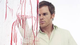 USA. Michael C. Hall in the (C)Showtime series: Dexter - season 1 (2006–2013). 
Plot: By day, mild-mannered Dexter is a blood-spatter analyst for the Miami police. But at night, he is a serial killer who only targets other murderers. 
Ref: LMK106-J7103-140521
Supplied by LMKMEDIA. Editorial Only.
Landmark Media is not the copyright owner of these Film or TV stills but provides a service only for recognised Media outlets. pictures@lmkmedia.com