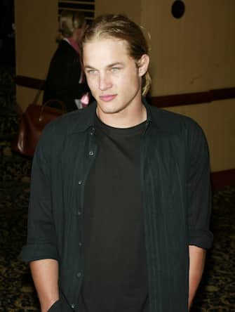 Travis Fimmel during 2003-2004 WB Upfront at Sheraton New York in New York City, New York, United States. (Photo by Jim Spellman/WireImage)