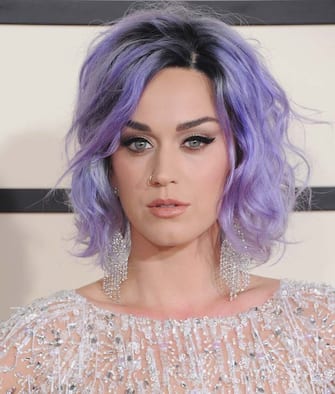 LOS ANGELES, CA - FEBRUARY 08:  Singer Katy Perry arrives at the 57th GRAMMY Awards at Staples Center on February 8, 2015 in Los Angeles, California.  (Photo by Jon Kopaloff/FilmMagic)