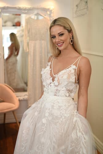Jessika Power - Married At First Sight - Bridal by Audrey Rose, Mount Hawthorn, Western Australia - Photograph by David Dare Parker