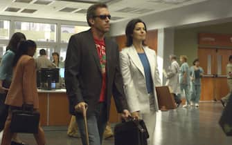 HOUSE:  House (Hugh Laurie, L) and Stacy (Sela Ward, R) discuss the legalities of treating a death row inmate (guest start LL Cool J) in the season premiere episode of HOUSE airing Tuesday, September 13 (9:00-10:00 PM ET/PT) on FOX. ª©2005 FOX BROADCASTING COMPANY. Cr: Jamie Trueblood/FOX.Ê