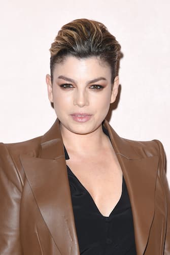 MILAN, ITALY - FEBRUARY 20: Emma Marrone attends the Fendi fashion show on February 20, 2020 in Milan, Italy. (Photo by Daniele Venturelli/Getty Images)