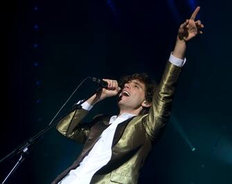 BERLIN - NOVEMBER 05: British singer Mika performs live during a concert at the Columbiahalle November 05, 2007 in Berlin, Germany. The concert promotes his album 'Life In Cartoon Motion'. (Photo by Christian Jakubaszek/Getty Images)