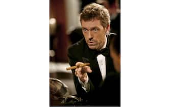 HOUSE:  House (Hugh Laurie) rules the poker table at a hospital benefit in the HOUSE episode "All In" airing Tuesday, April 11 (9:00-10:00 PM ET/PT) on FOX. ©2006 Fox Broadcasting Co. Cr: Isabella Vosmikova/FOXÊ