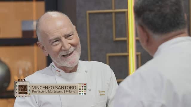 Vincenzo Santoro e Sal De Riso nello Speciale "Artisti del Panettone"