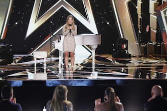 AMERICA'S GOT TALENT: THE CHAMPIONS -- "The Champions Four" Episode 204 -- Pictured: Connie Talbot -- (Photo by: Trae Patton/NBC)