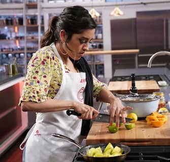 MASTERCHEF: Contestant Annai in the “Legends: Chef Morimoto” episode airing Wednesday, June 23 (8:00-9:00 PM ET/PT) on FOX. © 2019 FOX MEDIA LLC. CR: FOX.