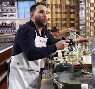 MASTERCHEF: Contestant Alejandro in the “Legends: Chef Morimoto” episode airing Wednesday, June 23 (8:00-9:00 PM ET/PT) on FOX. © 2019 FOX MEDIA LLC. CR: FOX.