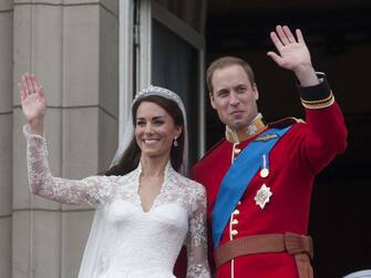 Mandatory Credit: Photo by Shutterstock (1310824m)
Catherine Middleton and Prince William
The wedding of Prince William and Catherine Middleton, Buckingham Palace, London, Britain - 29 Apr 2011