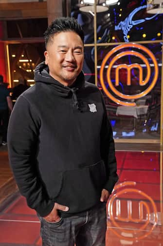 MASTERCHEF: Guest judge Roy Choi in the “Roy Choi - Elevated Street Food” airing Wednesday, Aug 11 (8:00-9:00 PM ET/PT) on FOX. © 2021 FOX MEDIA LLC. CR: FOX.                              