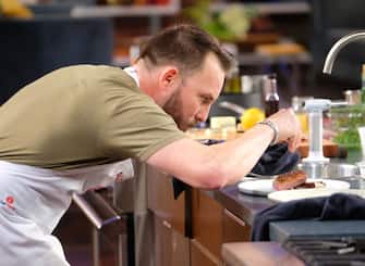 MASTERCHEF: Contestant Alejandro in the “Ludo Lefebvre - Timed Out Mystery Box” airing Wednesday, Sept 1 (8:00-9:00 PM ET/PT) on FOX. © 2021 FOX MEDIA LLC. CR: FOX.