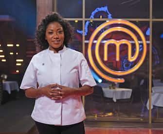 MASTERCHEF: Guest judge  Nyesha Arrington in the Semi Finale - 3 Chef Showdowni” airing Wednesday, Sept. 8 (8:00-9:00 PM ET/PT) on FOX. © 2021 FOX MEDIA LLC. CR: FOX.