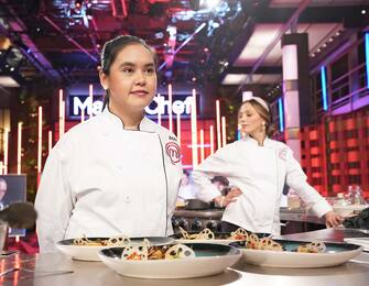 MASTERCHEF: L-R: Contestants Suu and Kelsey in the “Finale Curtis Stone” airing Wednesday, Sept 15 (8:00-9:00 PM ET/PT) on FOX. © 2021 FOX MEDIA LLC. CR: FOX.                              
