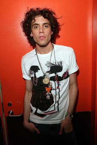 LOS ANGELES, CA - MARCH 26: Musician Mika poses at Virgin Records store on March 26, 2007 in Los Angeles, California.  (Photo by Chad Buchanan / Getty Images For Umusic)
