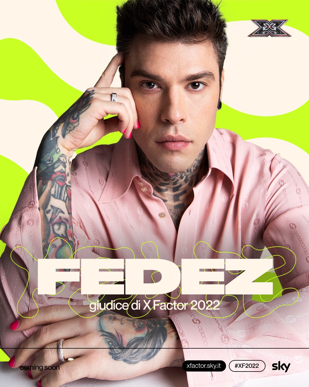 Fedez sarà uno dei giudici di X Factor 2022