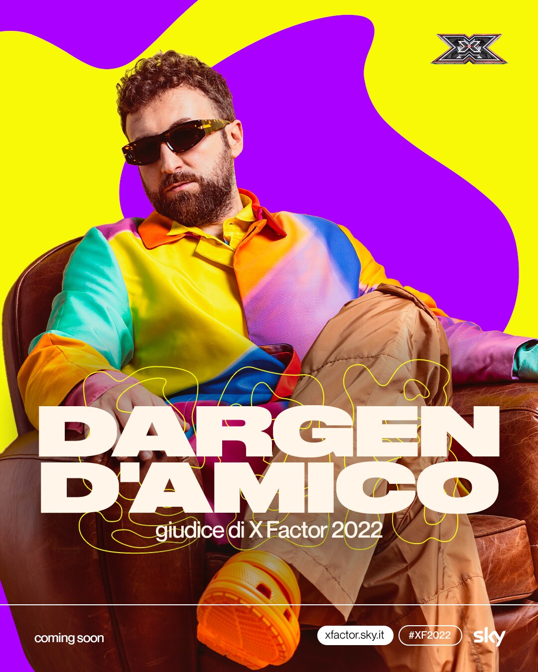 Dargen D’Amico è uno dei nuovi giudici di X Factor 2022