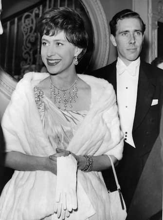 Picture Shows: Princess Margaret Princess Margaret and Lord Snowdon at the Opera house in London.