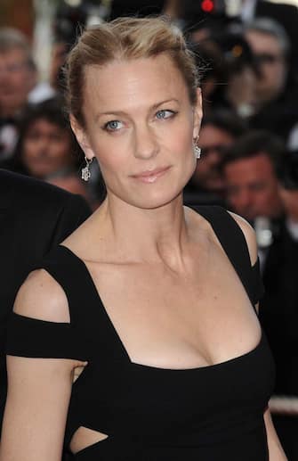Jury member and actress Robin Wright Penn attends the Vengeance Premiere at the Grand Theater Lumiere during the 62nd Annual Cannes Film Festival on May 17, 2009 in Cannes, France.  (Photo by Dominique Charriau / WireImage)