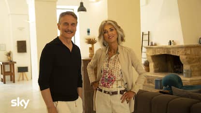 Un sogno in affitto, Paola Marella in Puglia con Cesare Bocci. FOTO