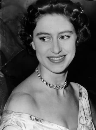 3402577 19th August 1955: Princess Margaret (1930 - 2002) at a charity ball in London. (Photo by Central Press/Getty Images)