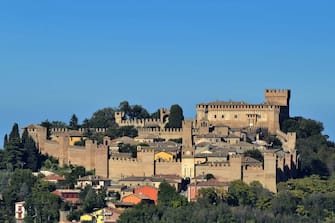 Gradara Castle. Marche. Italy. (Photo by: Claudio Ciabochi/Education Images/Universal Images Group via Getty Images)